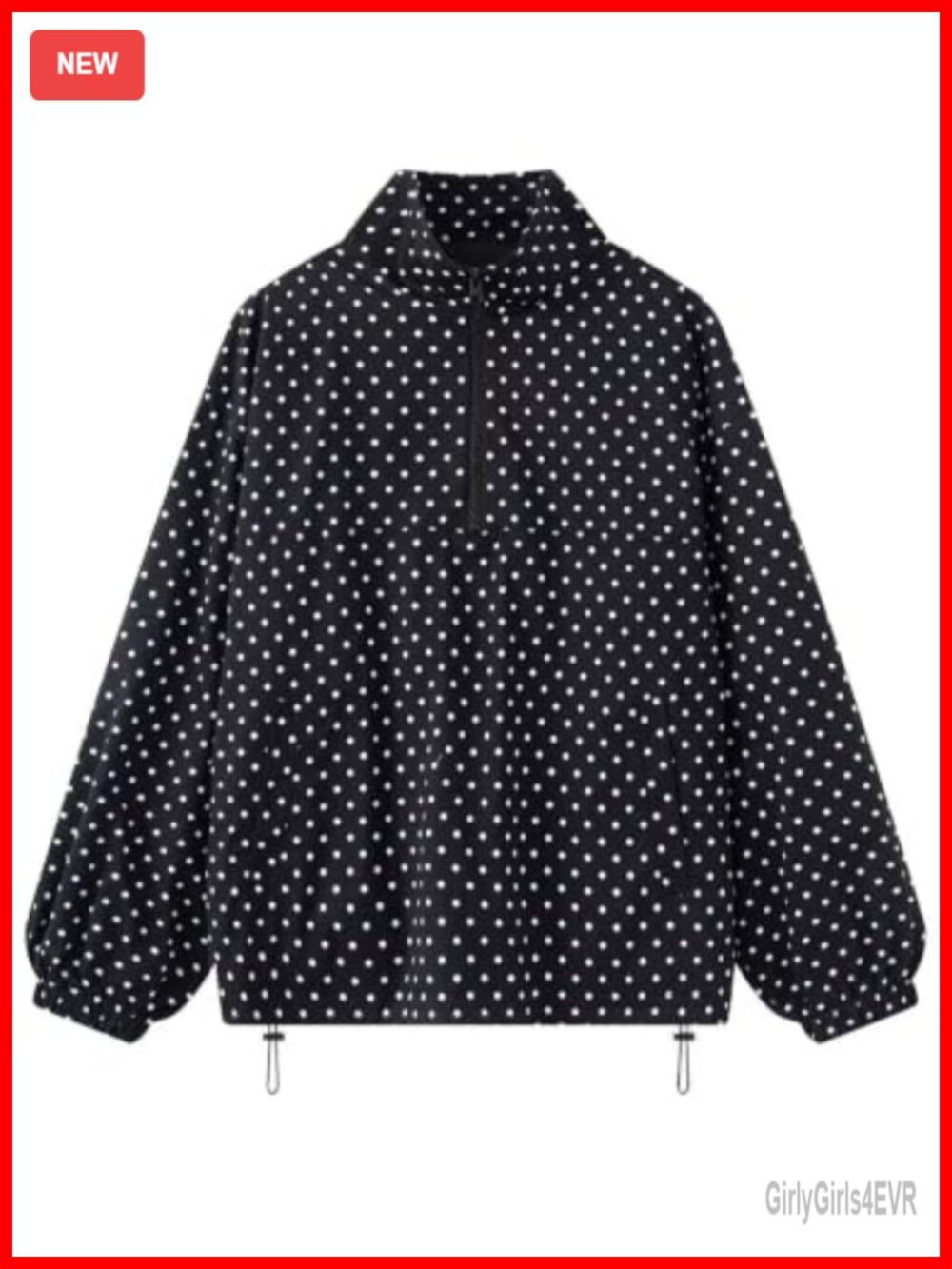 Women Half Zip Pullover Sweatshirt Lightweight Windbreaker Top Oversized